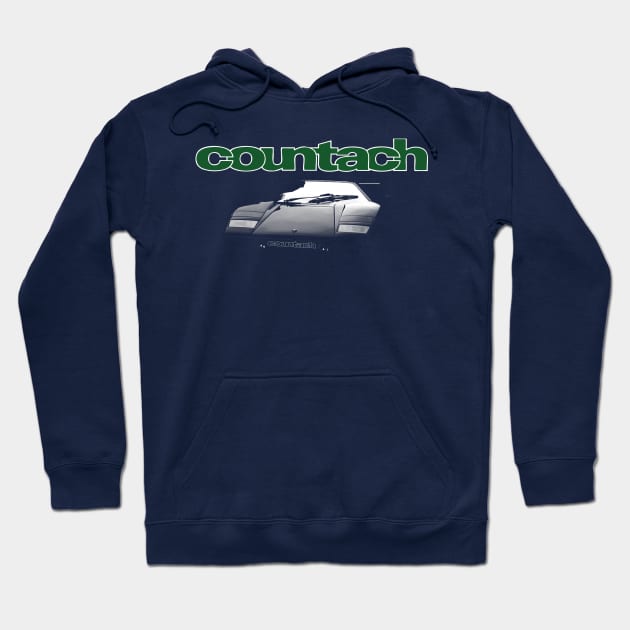 countach Hoodie by retroracing